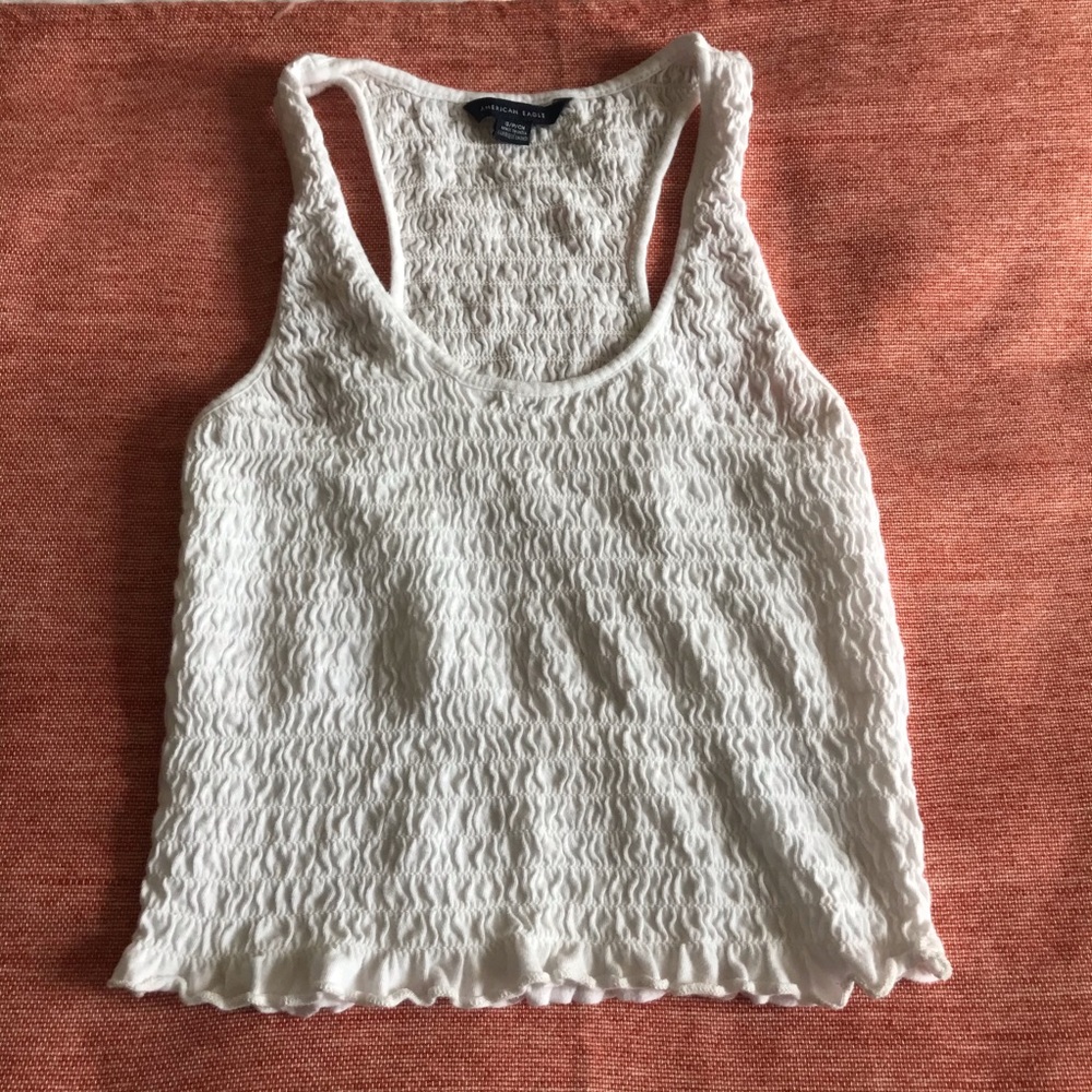 White crop tank
